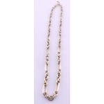 Solid Gold Paperlink and knot Chain